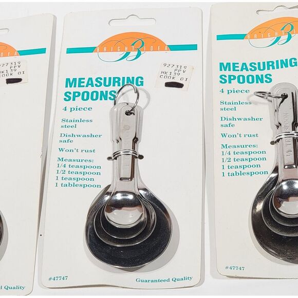 3 Bright Idea Professional Performance Measuring Spoons, Set of 4 - Picture 3 of 8